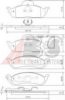 MERCE 1634200020 Brake Pad Set, disc brake